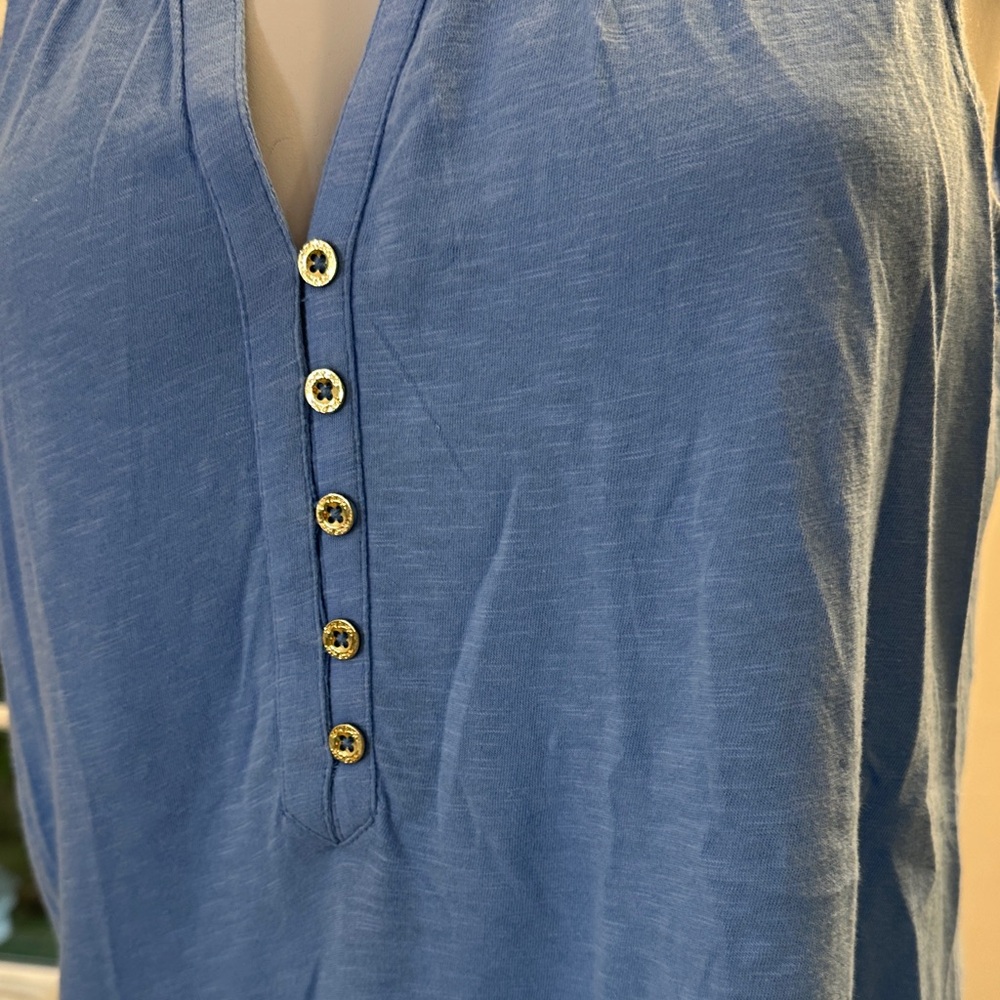 Blue Sleeveless Lilly Pultizer Top - FOUND it ! Availabile now 💙 - Picture 3 of 5